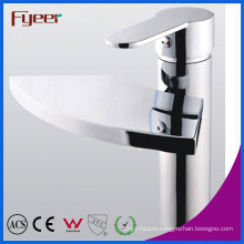 Fyeer Modern Bigh Spout Waterfall Basin Faucet (QH0522)